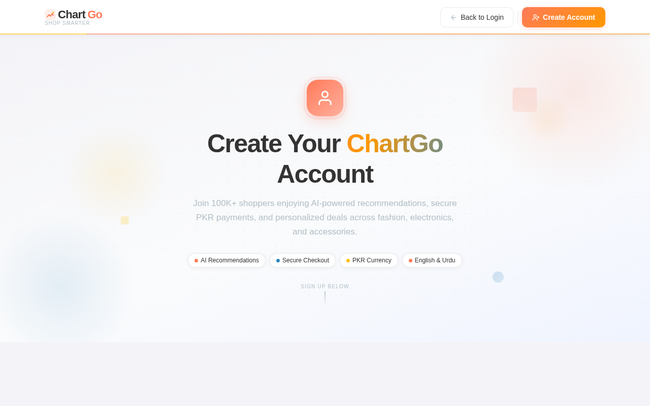 Signup design preview