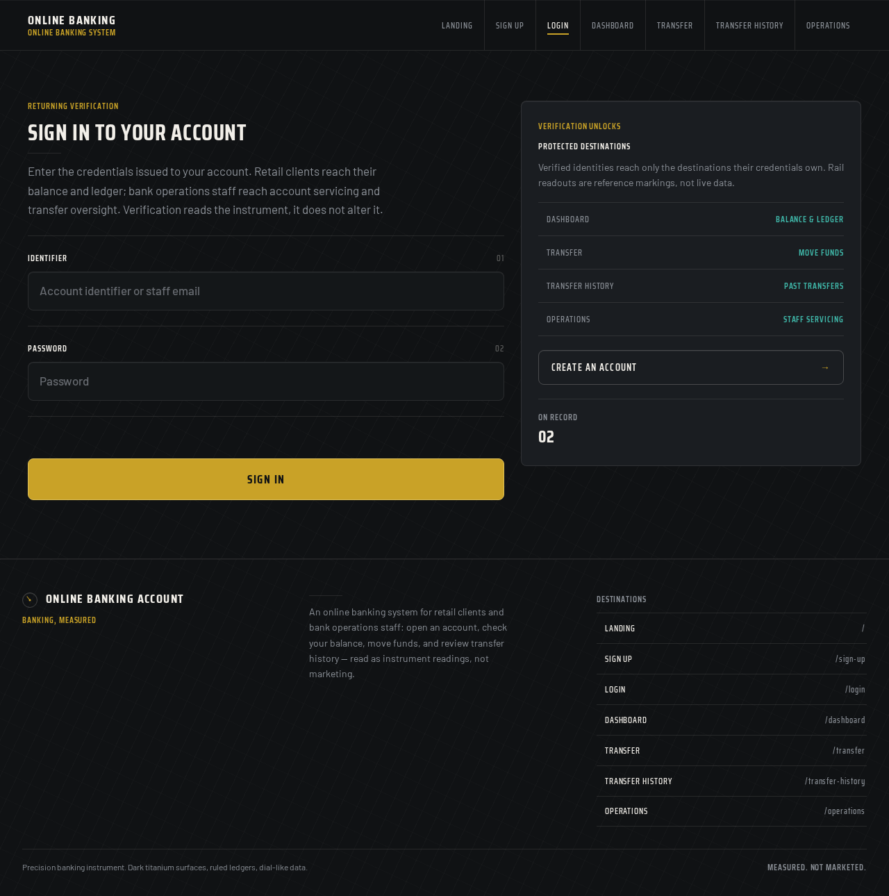 Login design preview