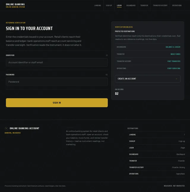 Login