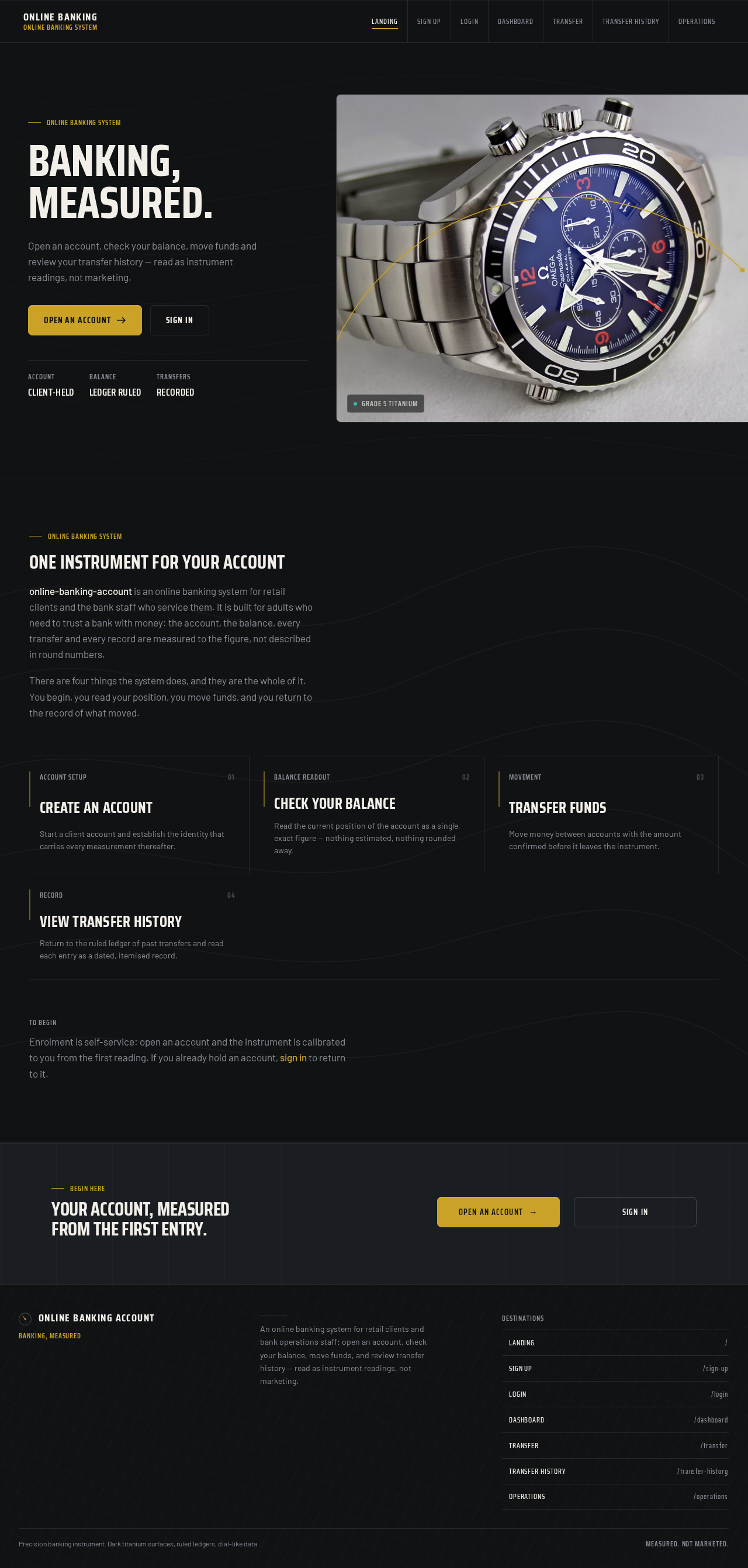 Landing design preview