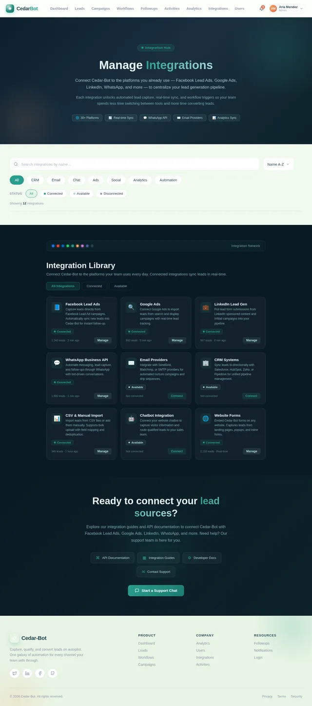 Integrations