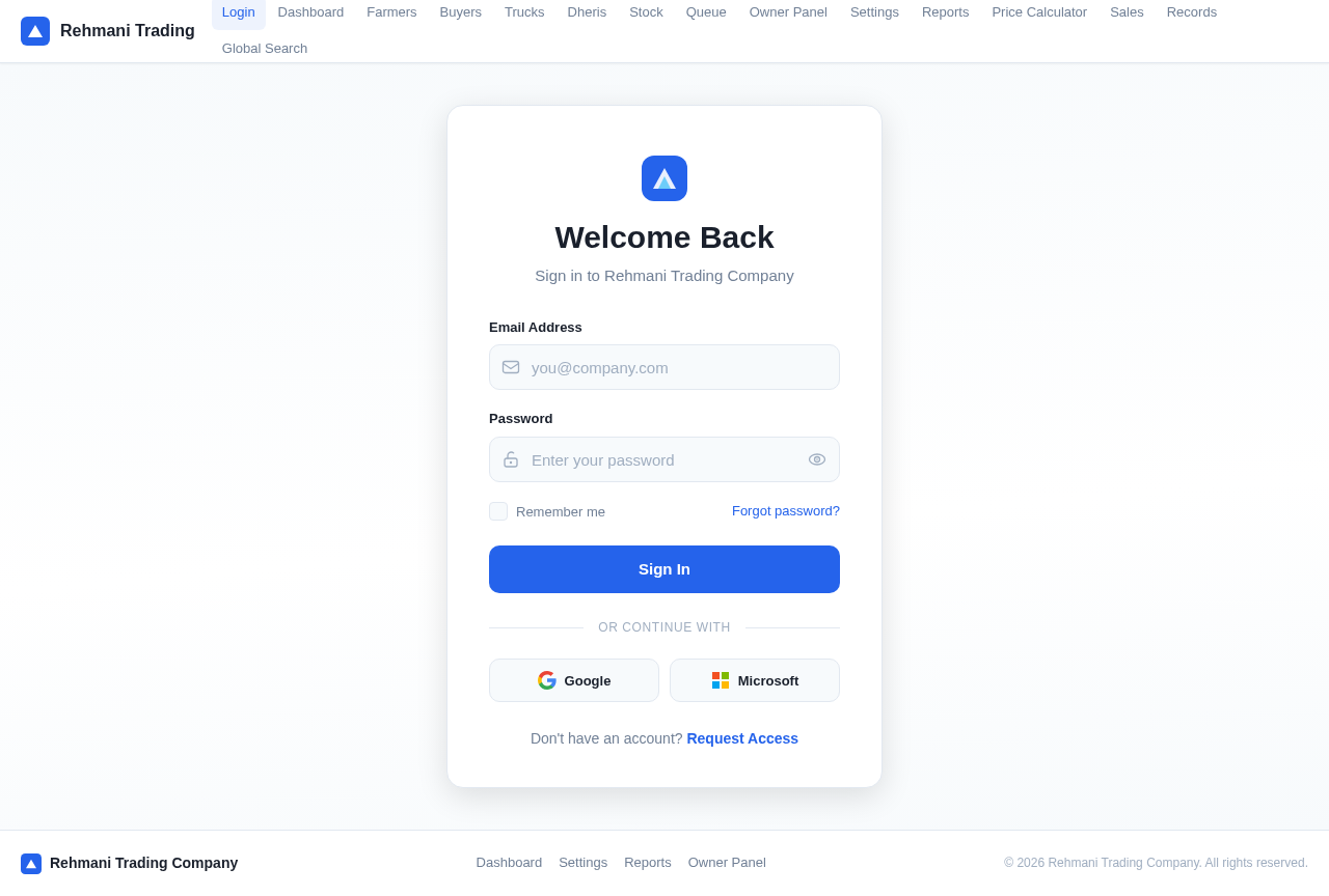 Login design preview