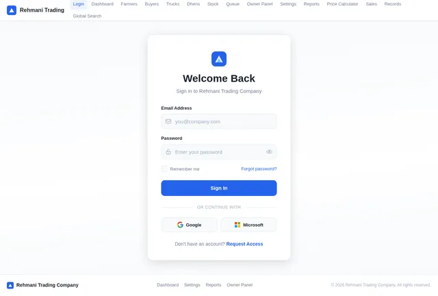 Login