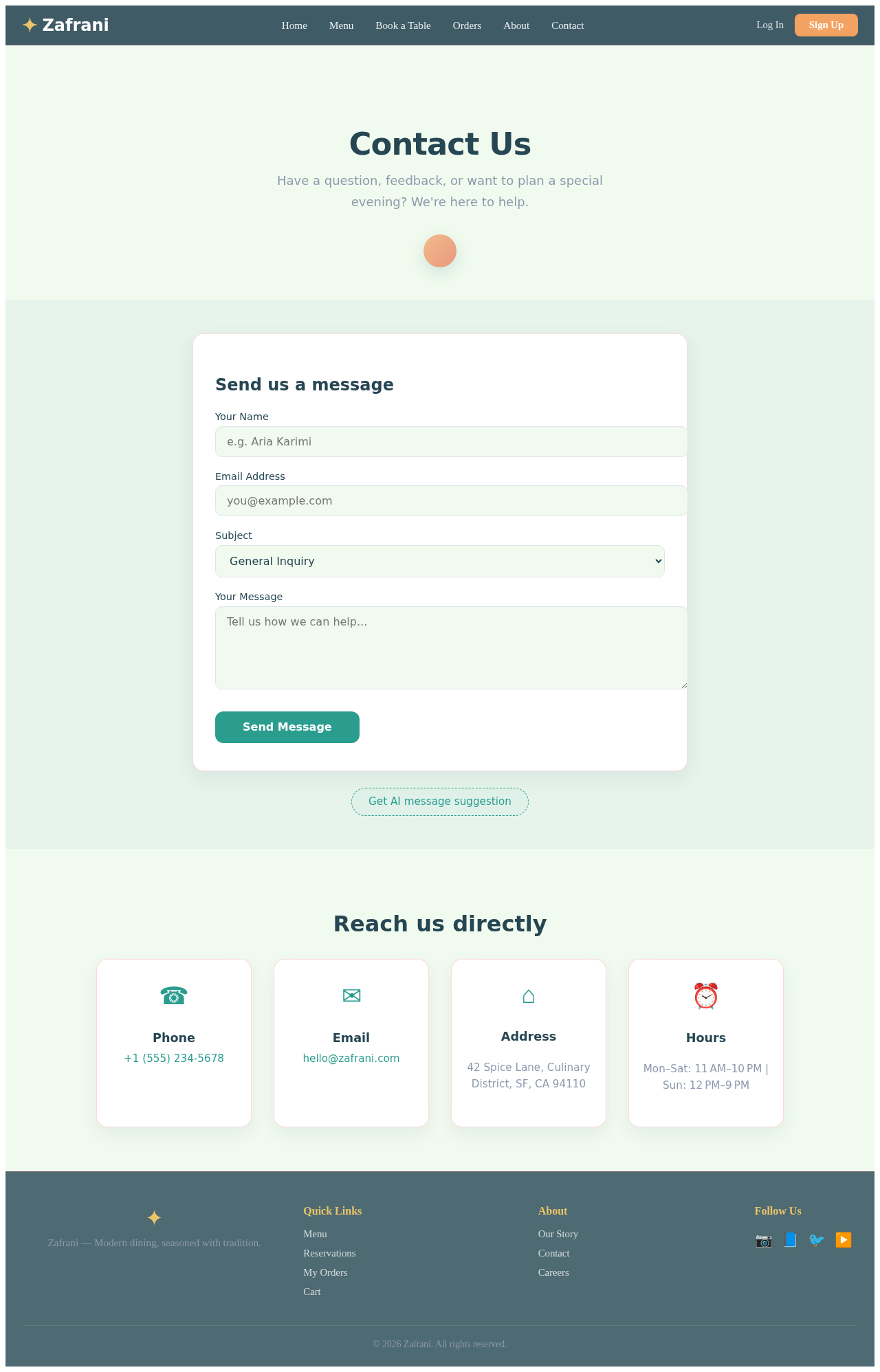Contact design preview