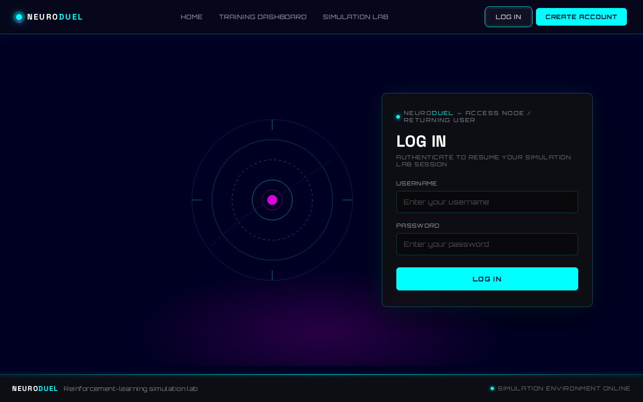 Login design preview