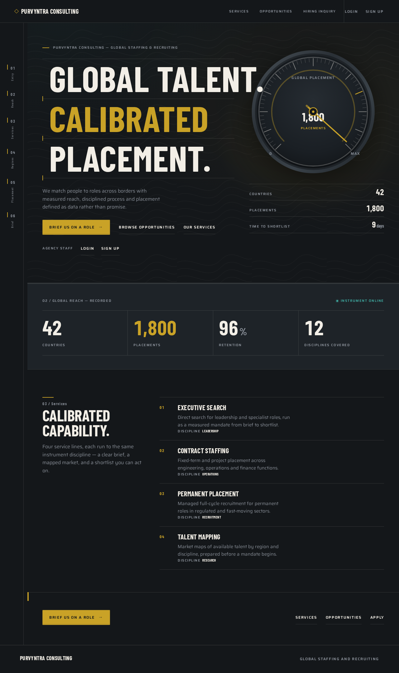 Landing design preview