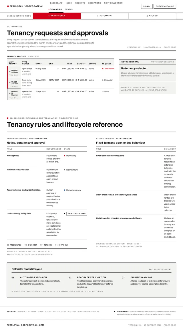 Tenancies