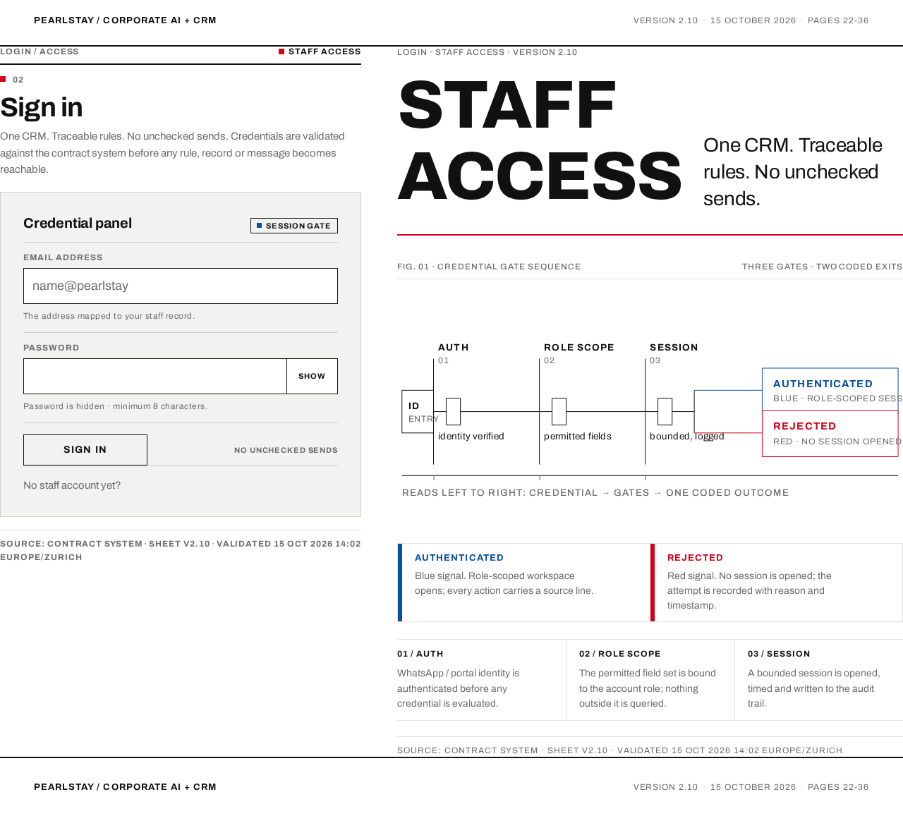 Login design preview