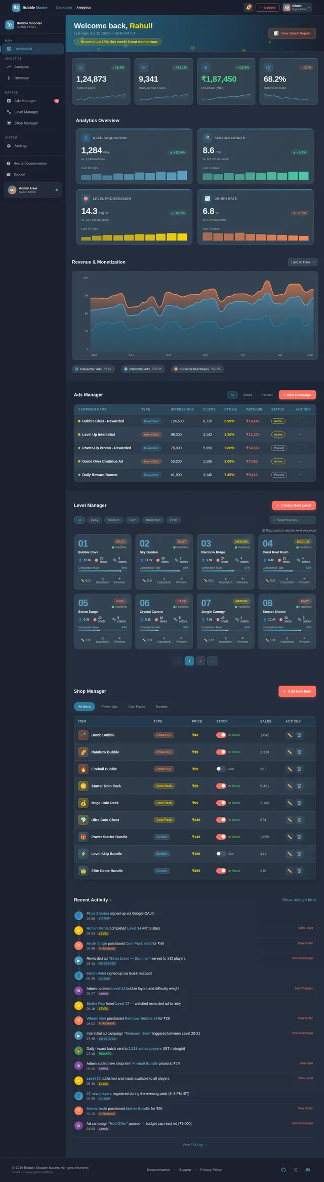 Dashboard