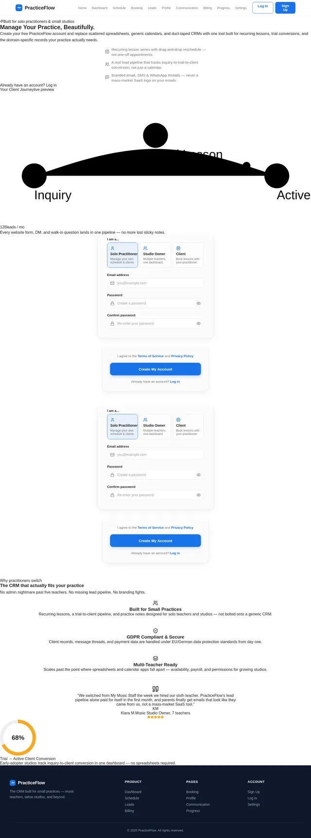 Signup