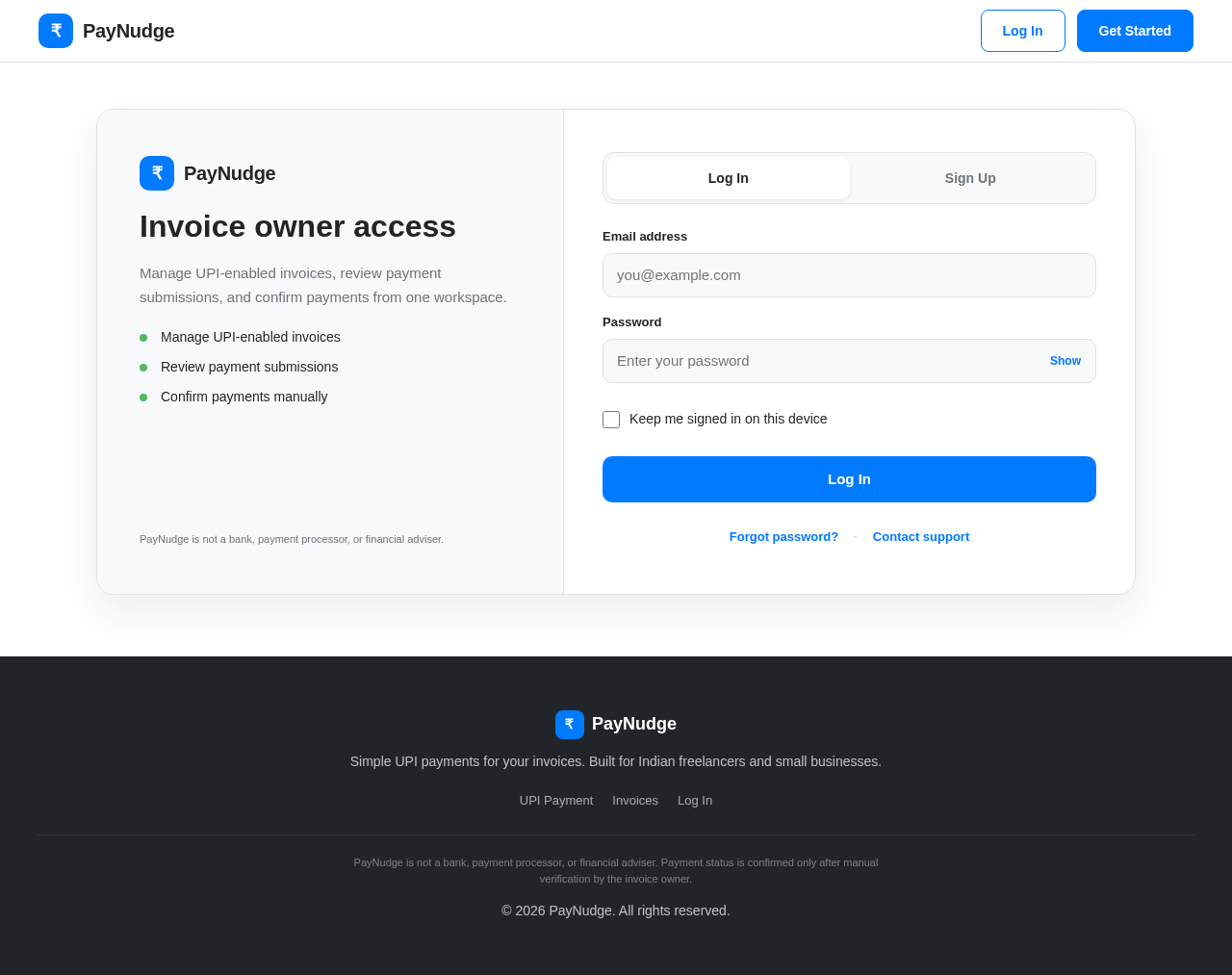 Authentication design preview