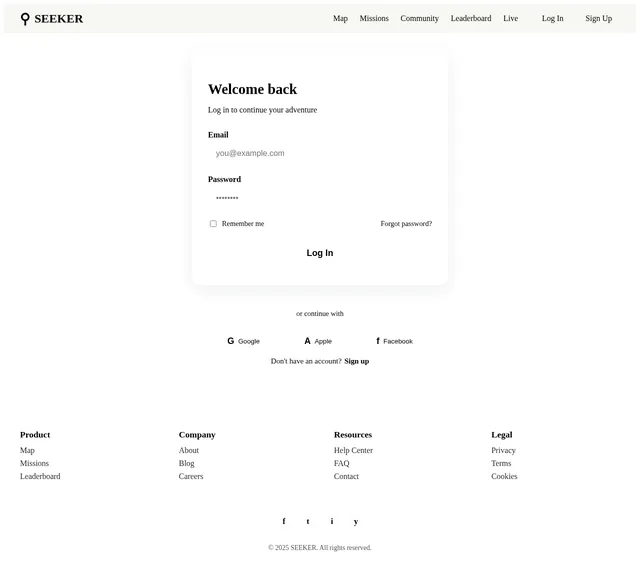 Login