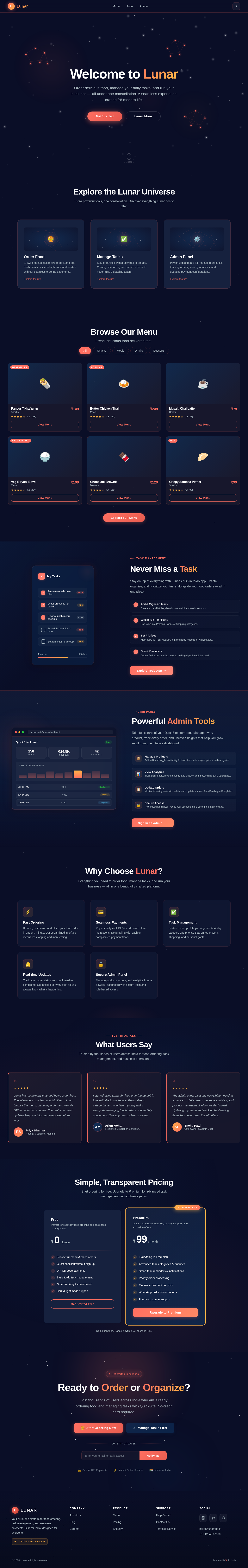Landing design preview