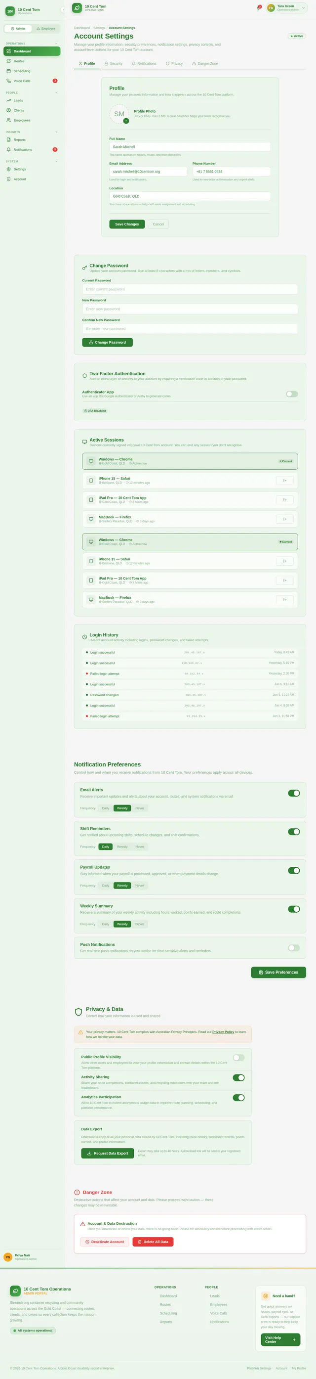 AccountSettings