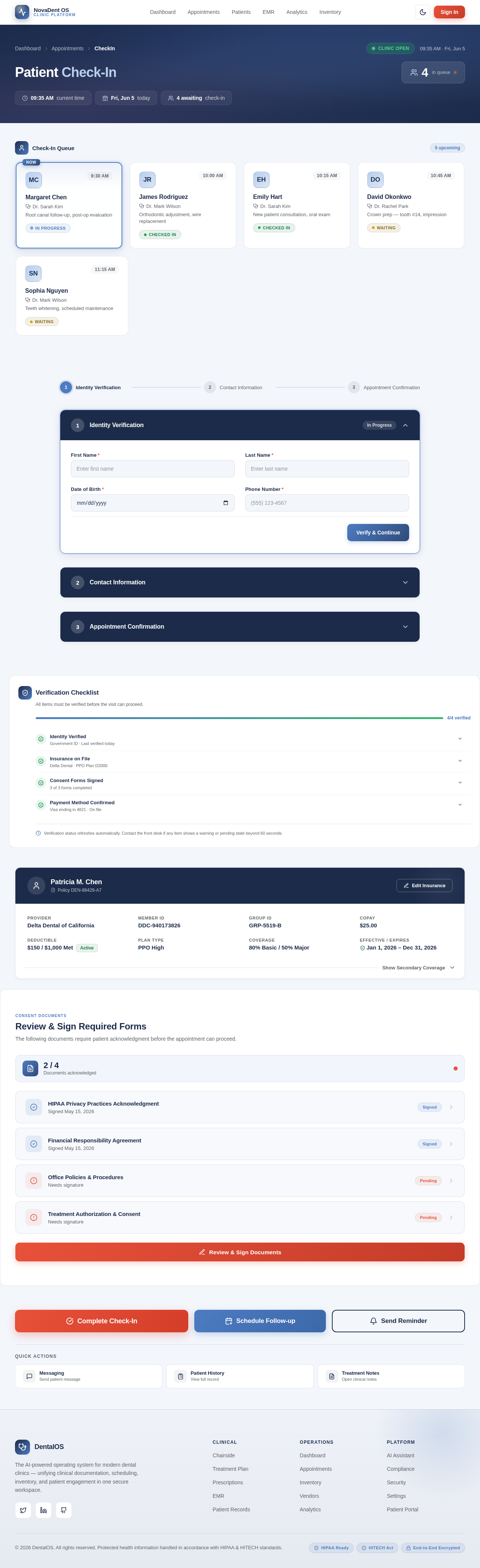 CheckIn design preview