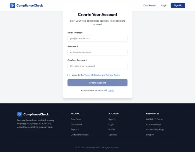 Signup