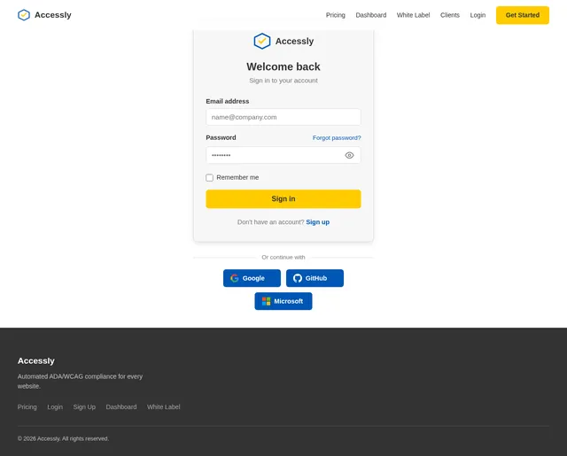 Login