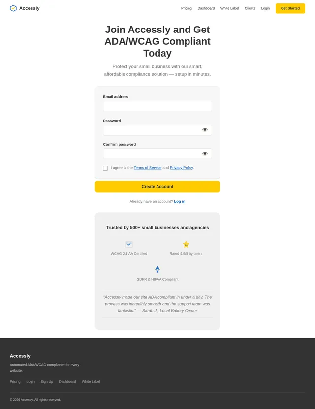 Signup