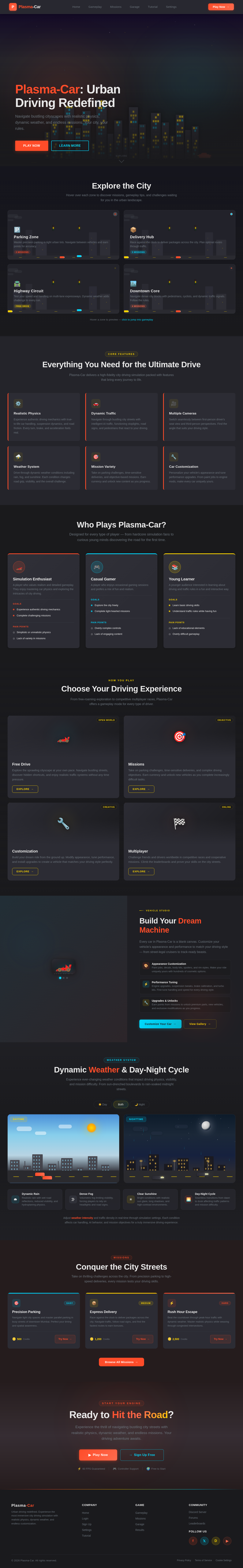 Landing design preview