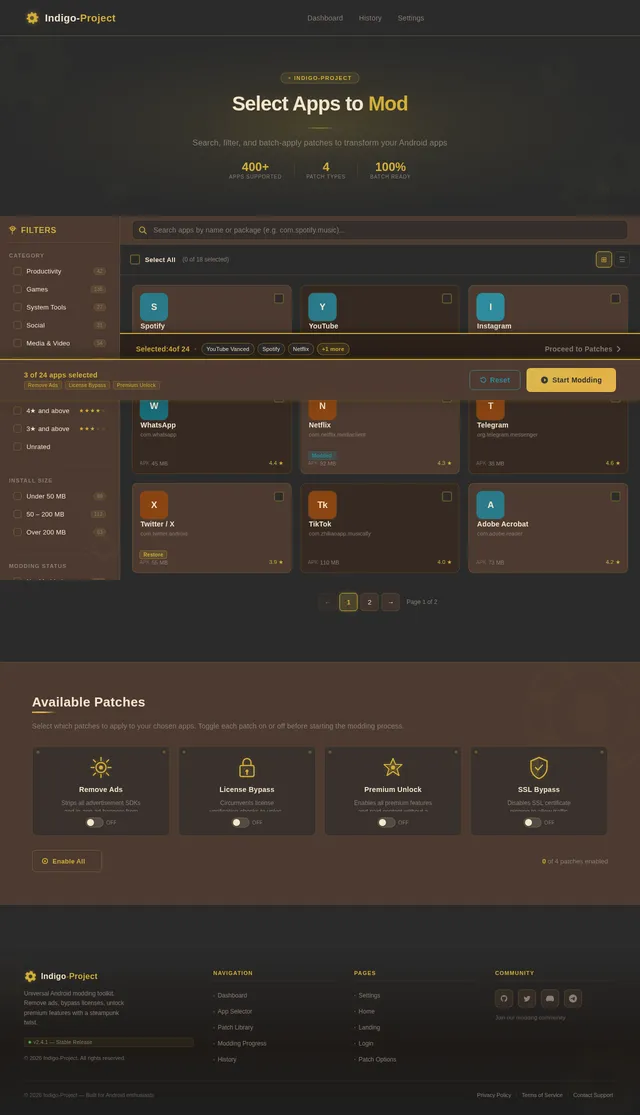 App Selector