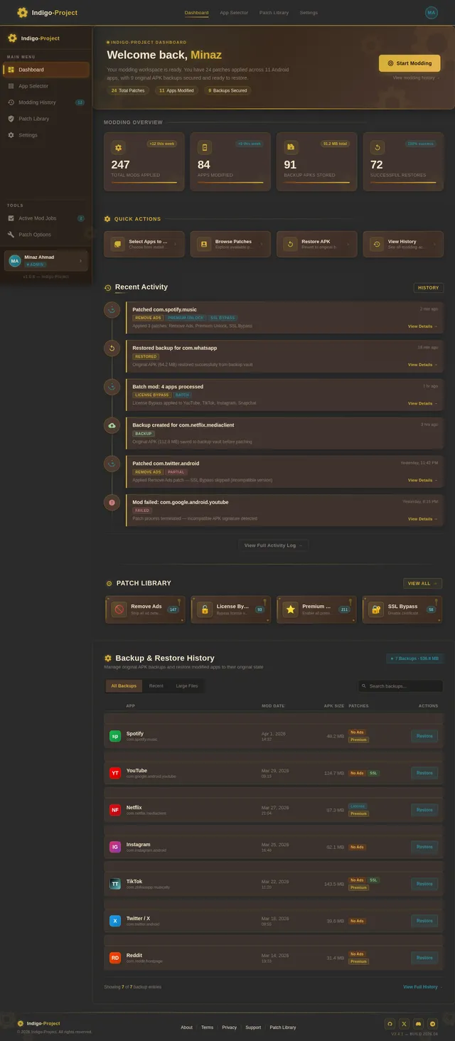 Dashboard