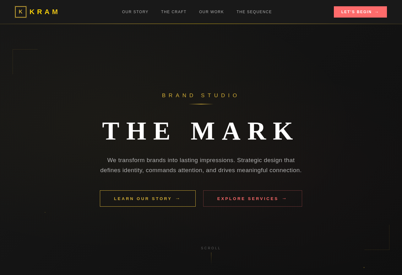 The Mark design preview