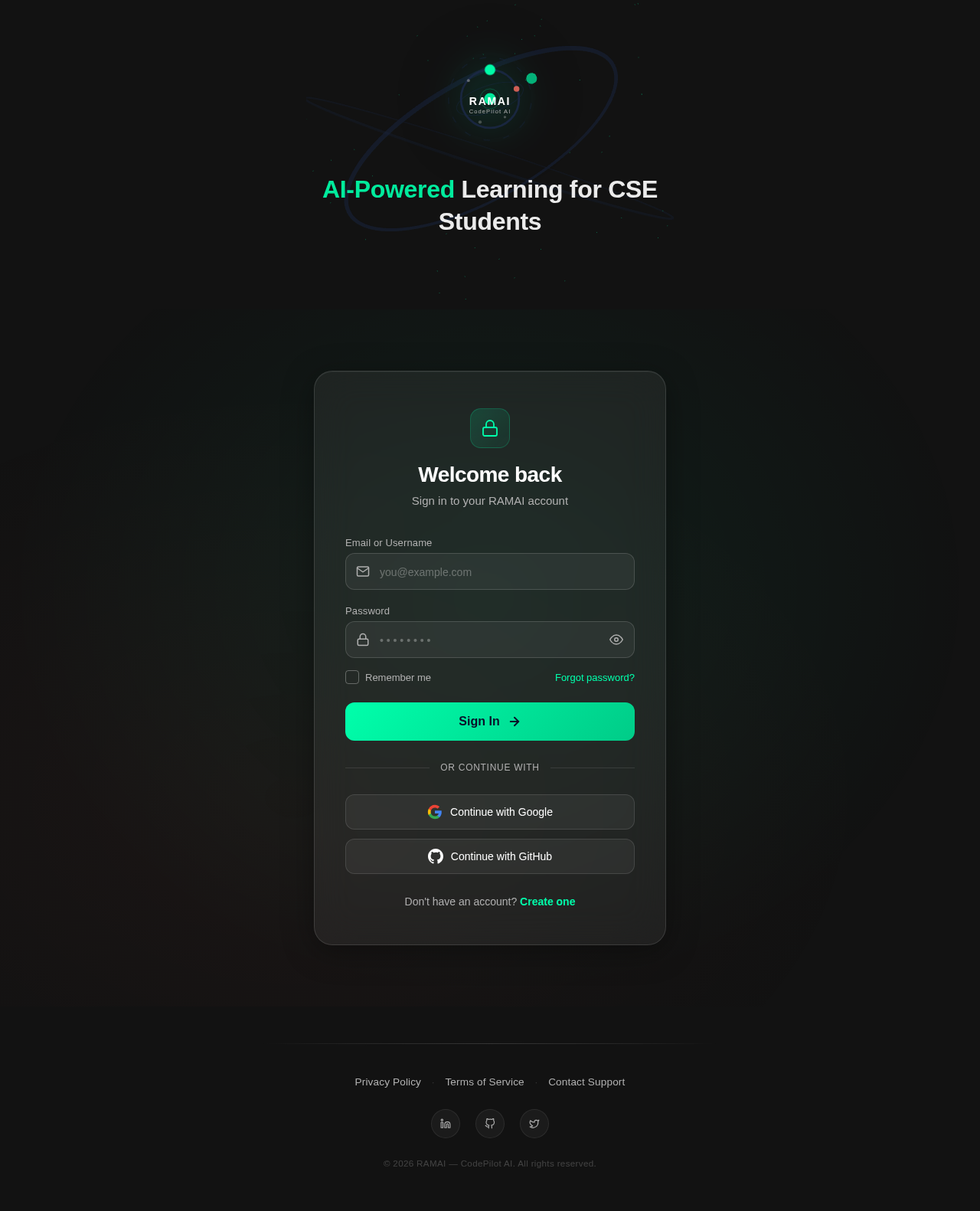 Login design preview