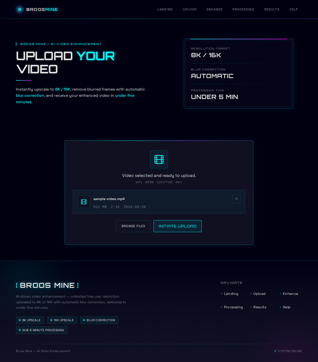 Upload design preview