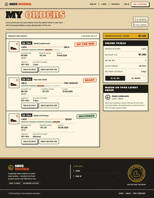 My Orders
