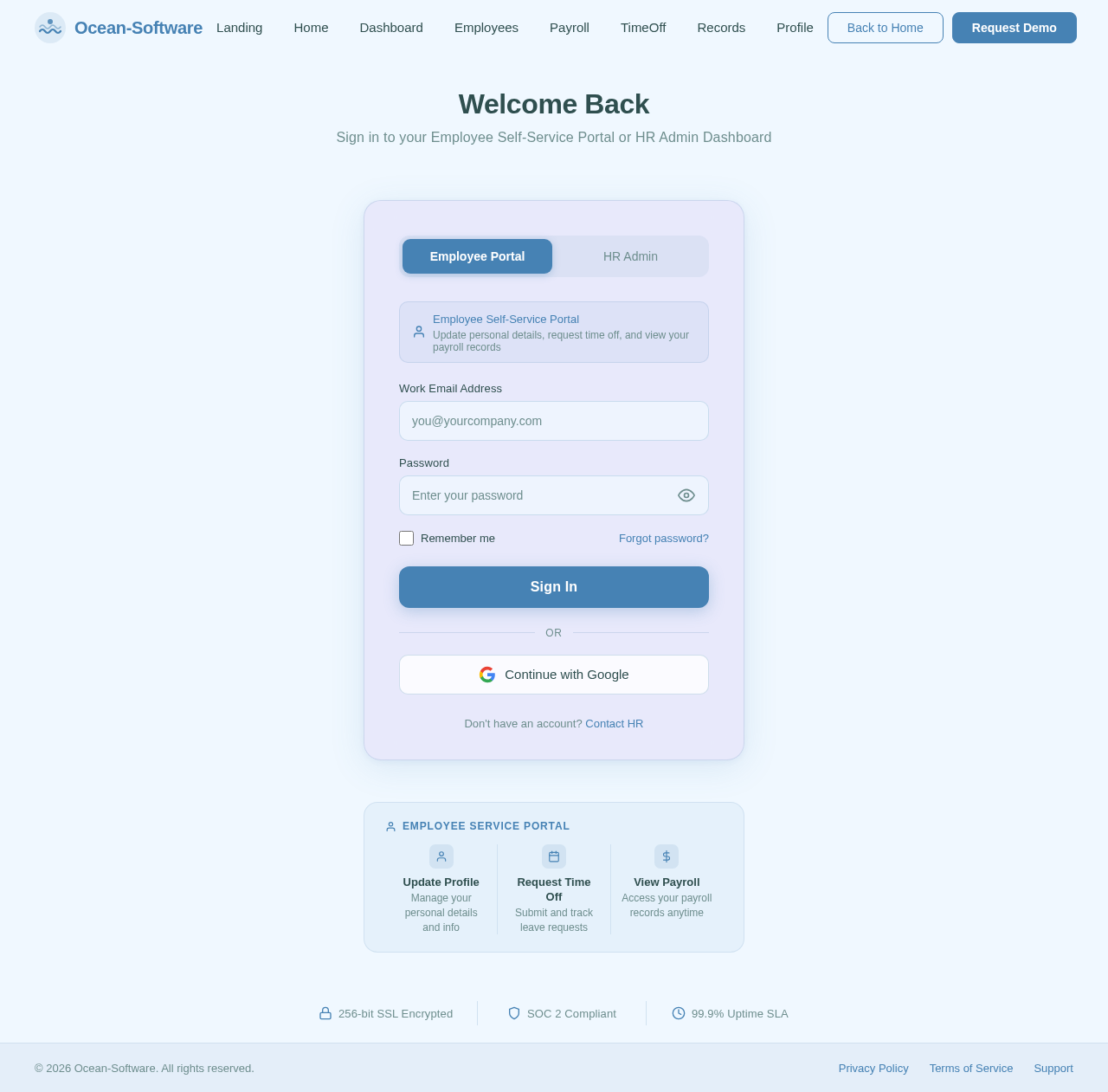 Login design preview