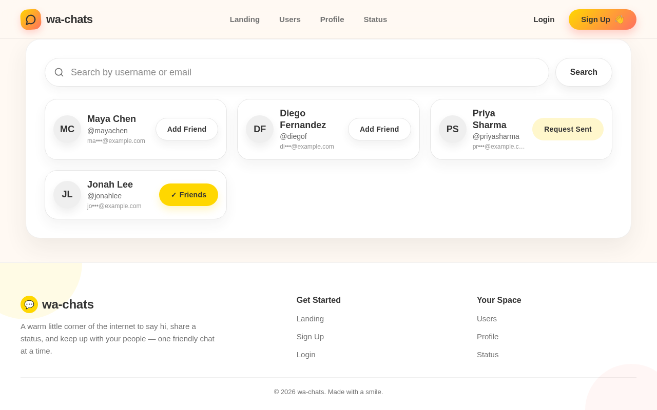 Users design preview