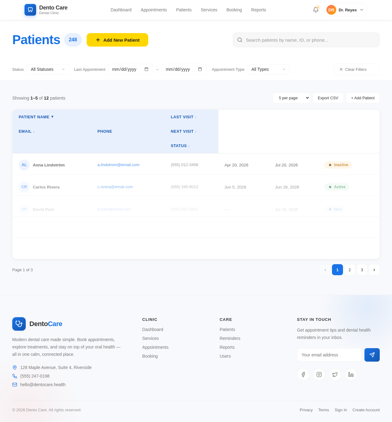 Patients design preview