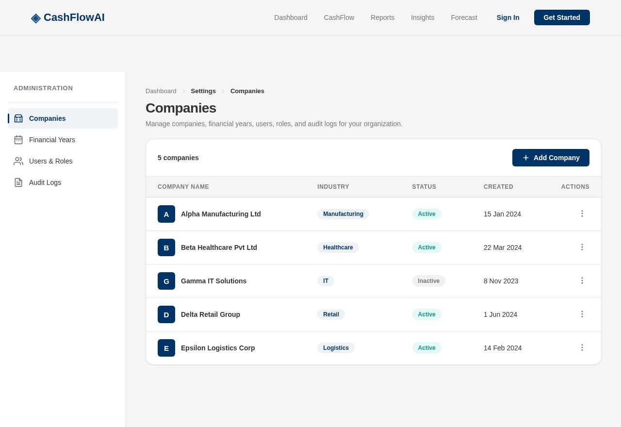 Settings design preview
