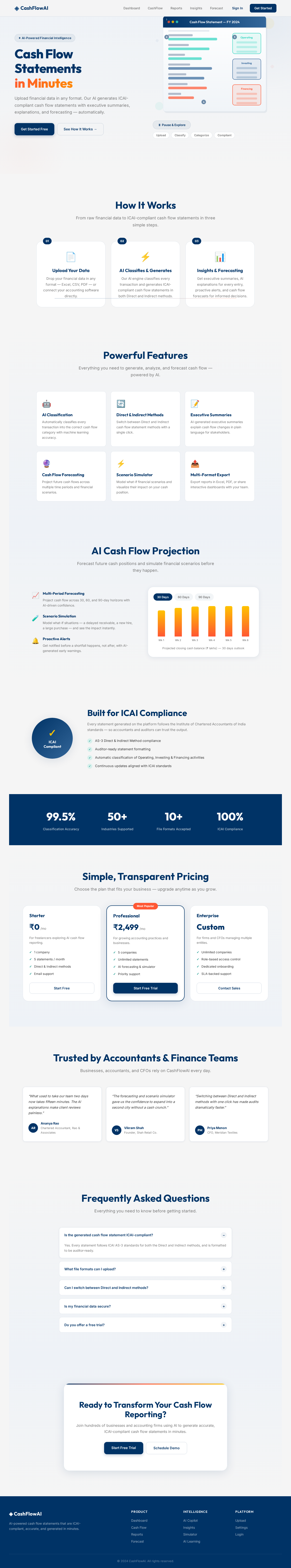 Landing design preview