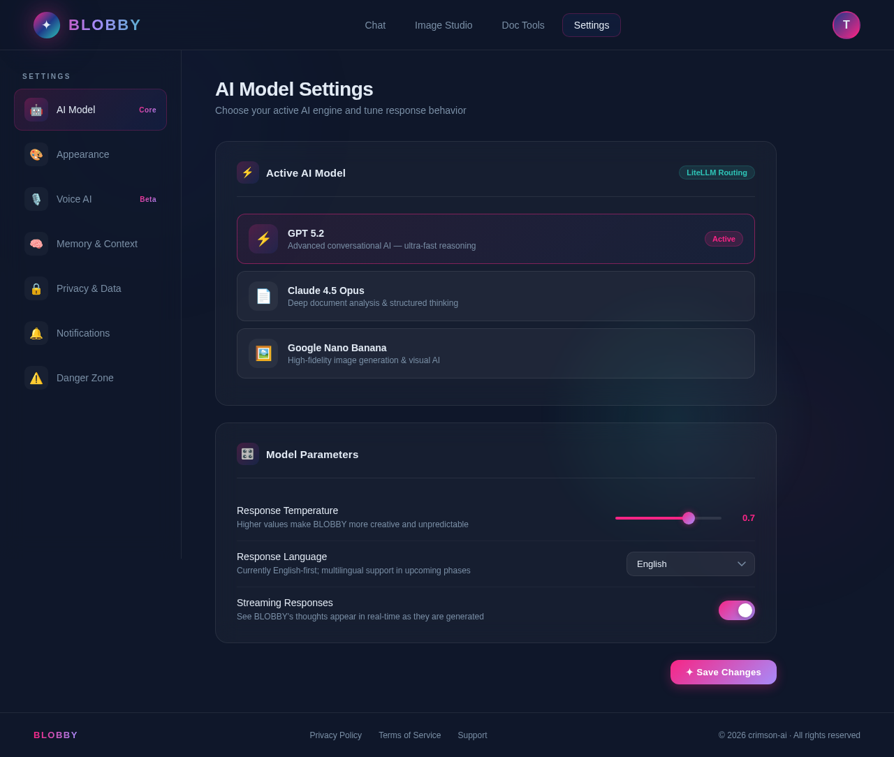Settings design preview