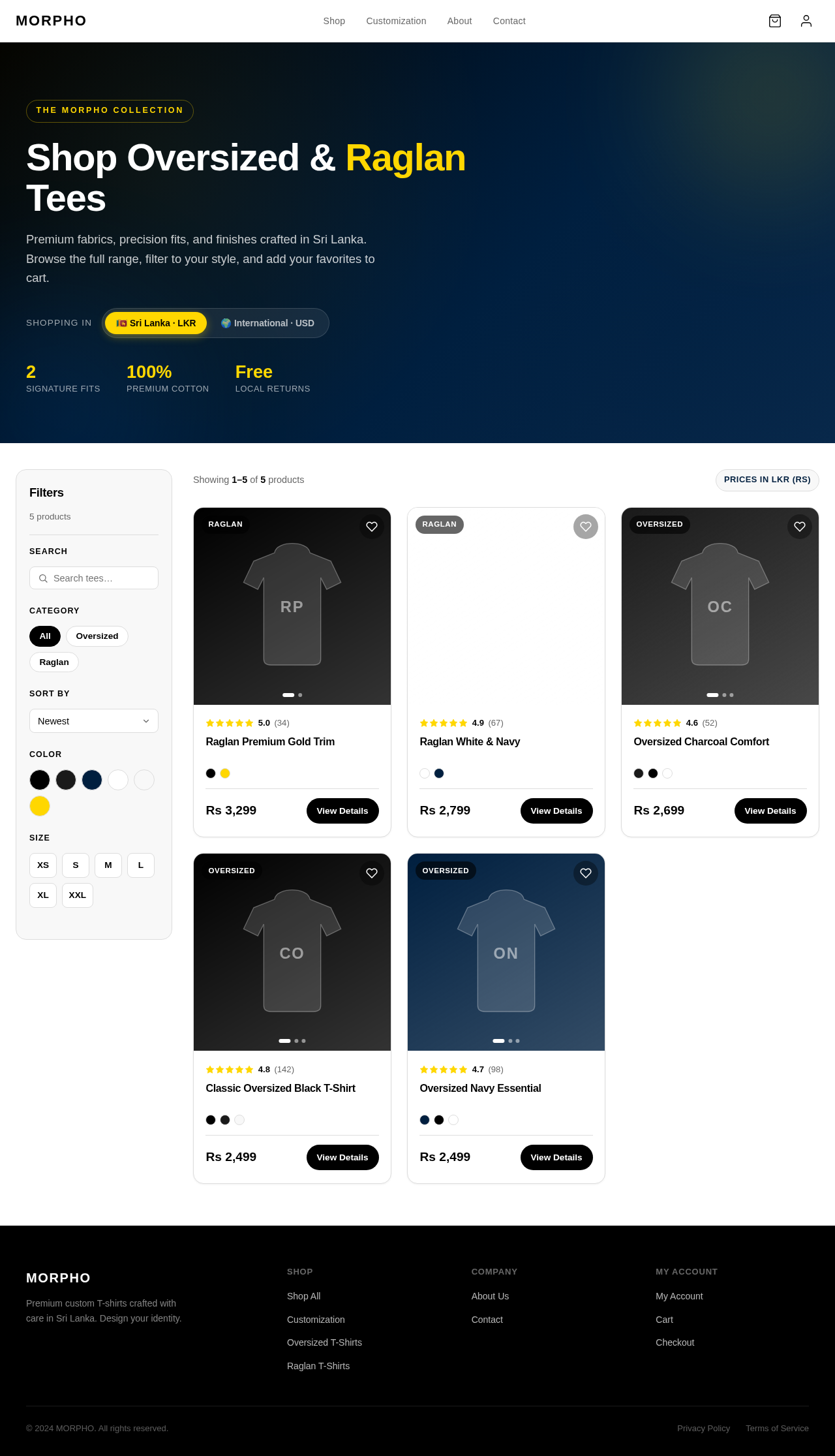 Shop design preview