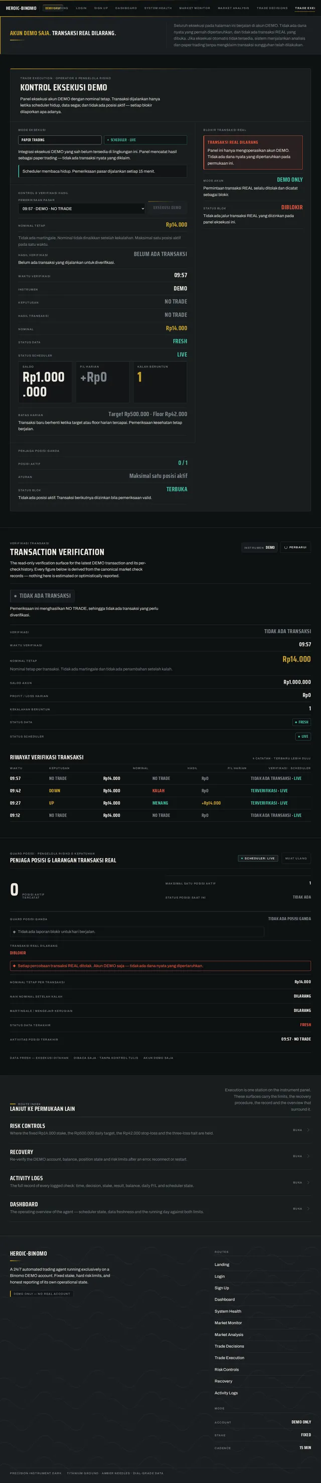 Trade Execution