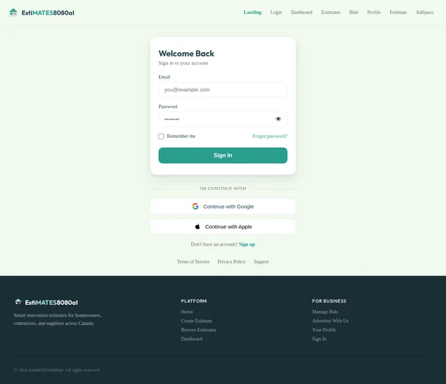 Login