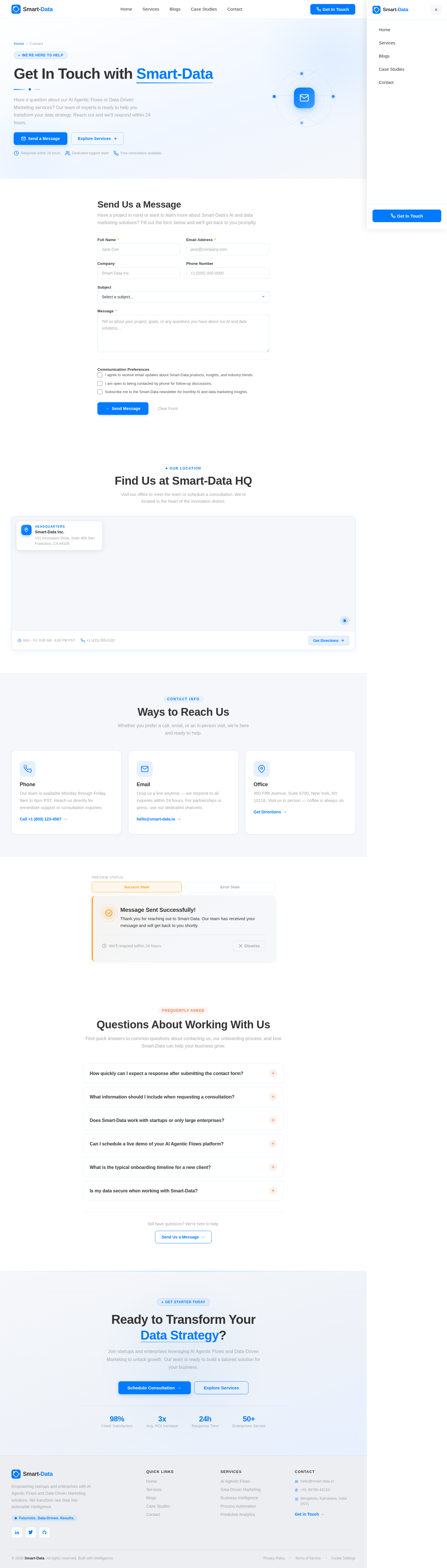 Contact design preview