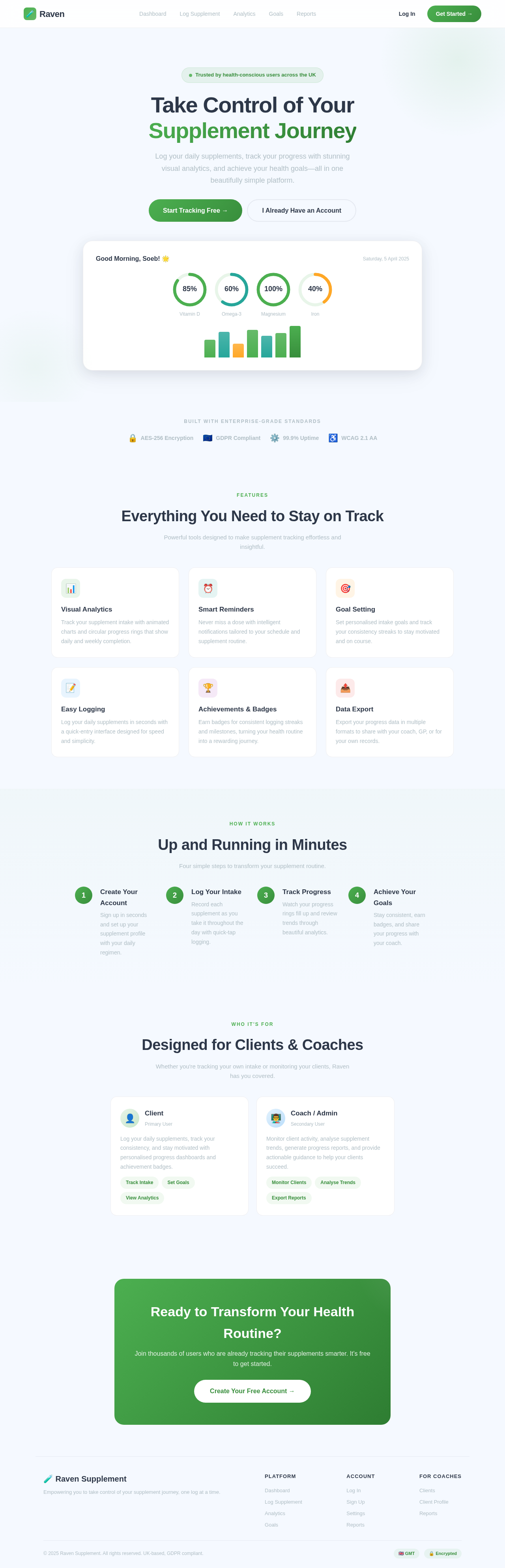 Landing design preview