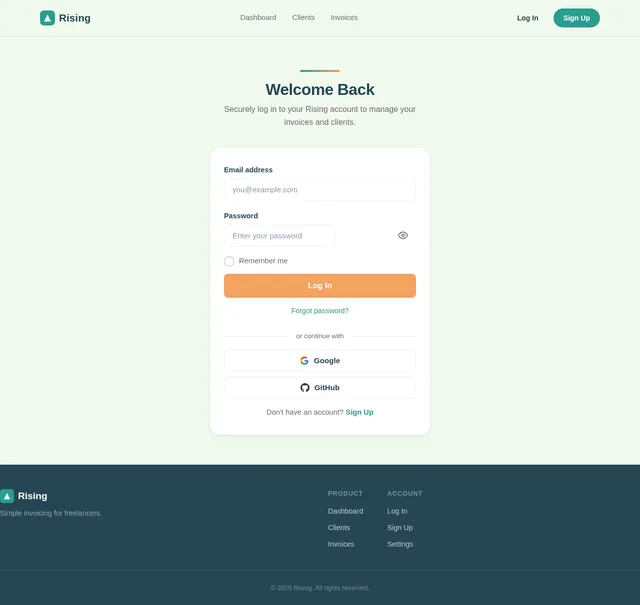Login