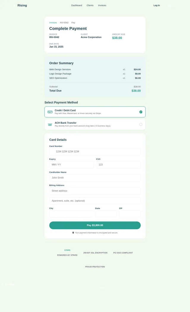 Payment