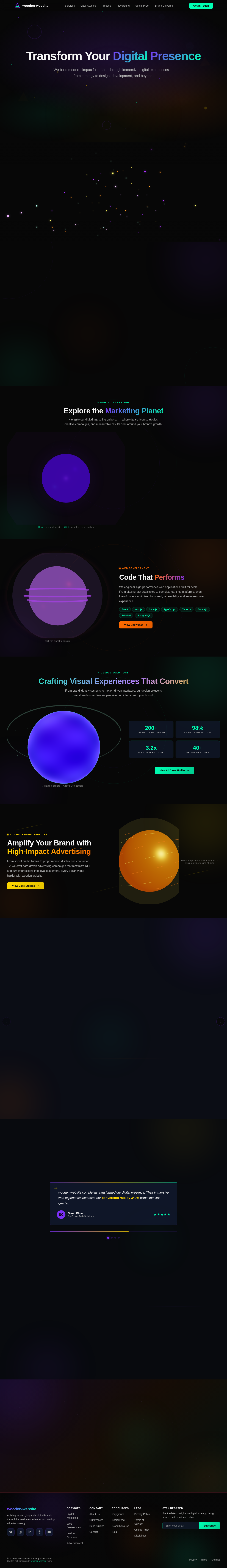 Landing design preview