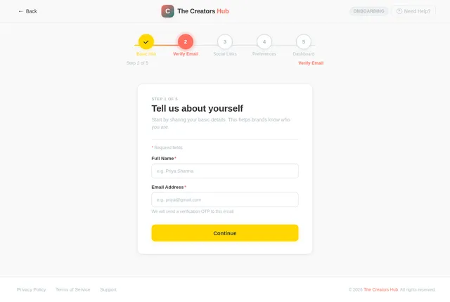Onboarding