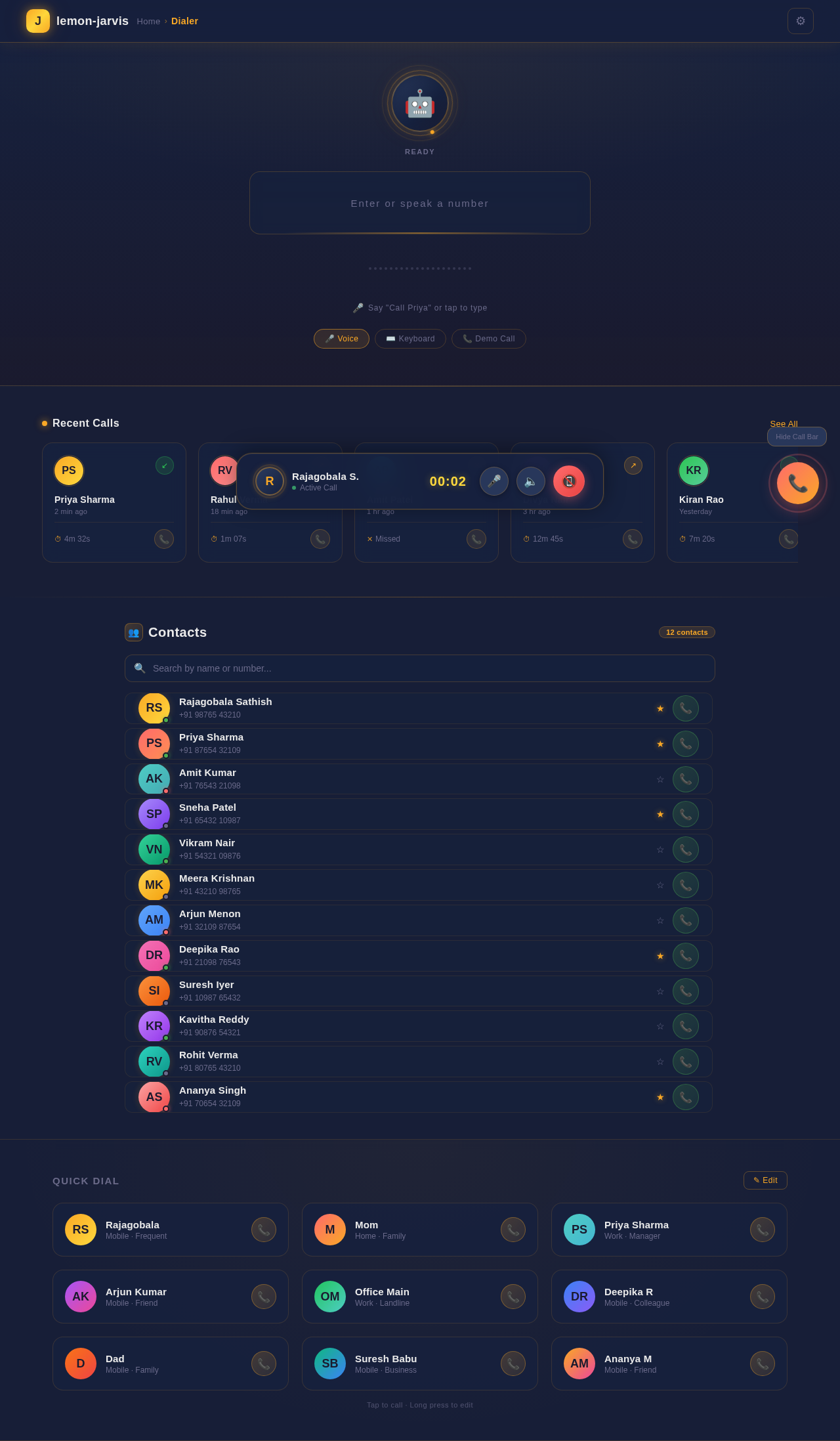 Dialer design preview