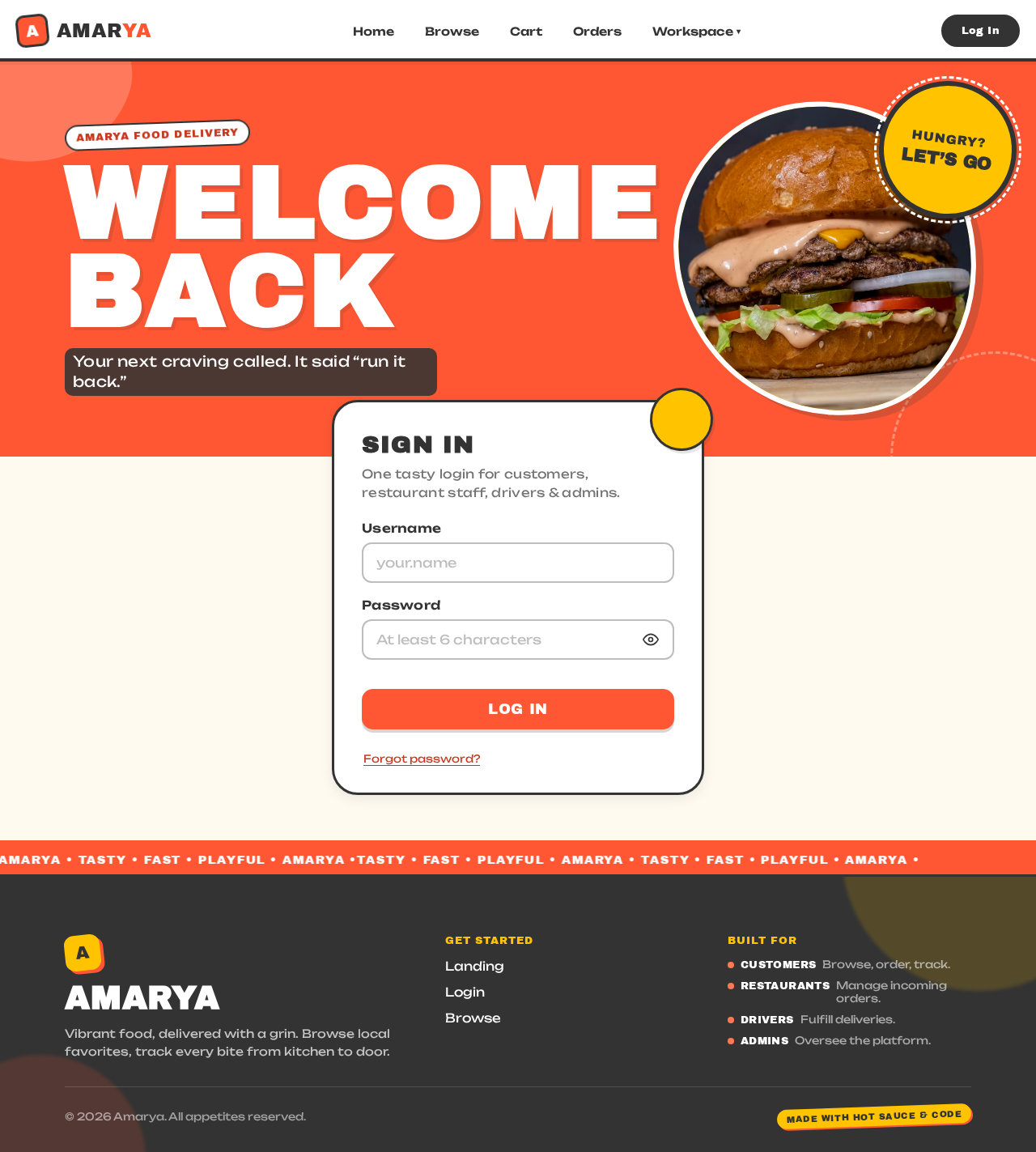 Login design preview