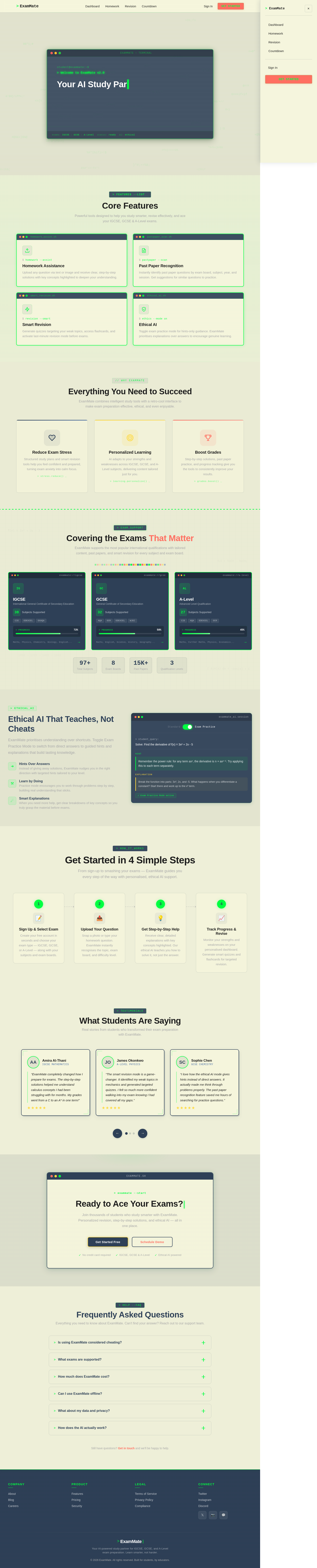 Landing design preview