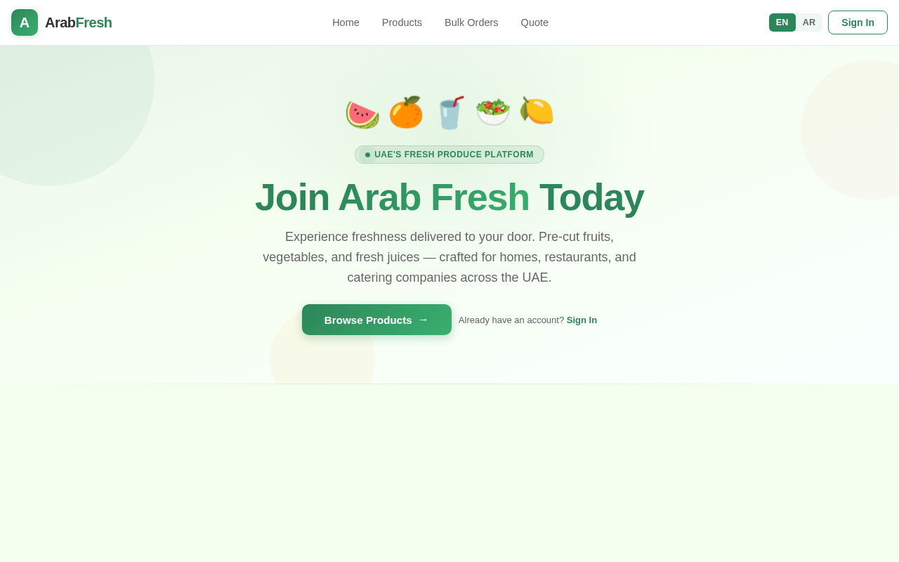 Signup design preview