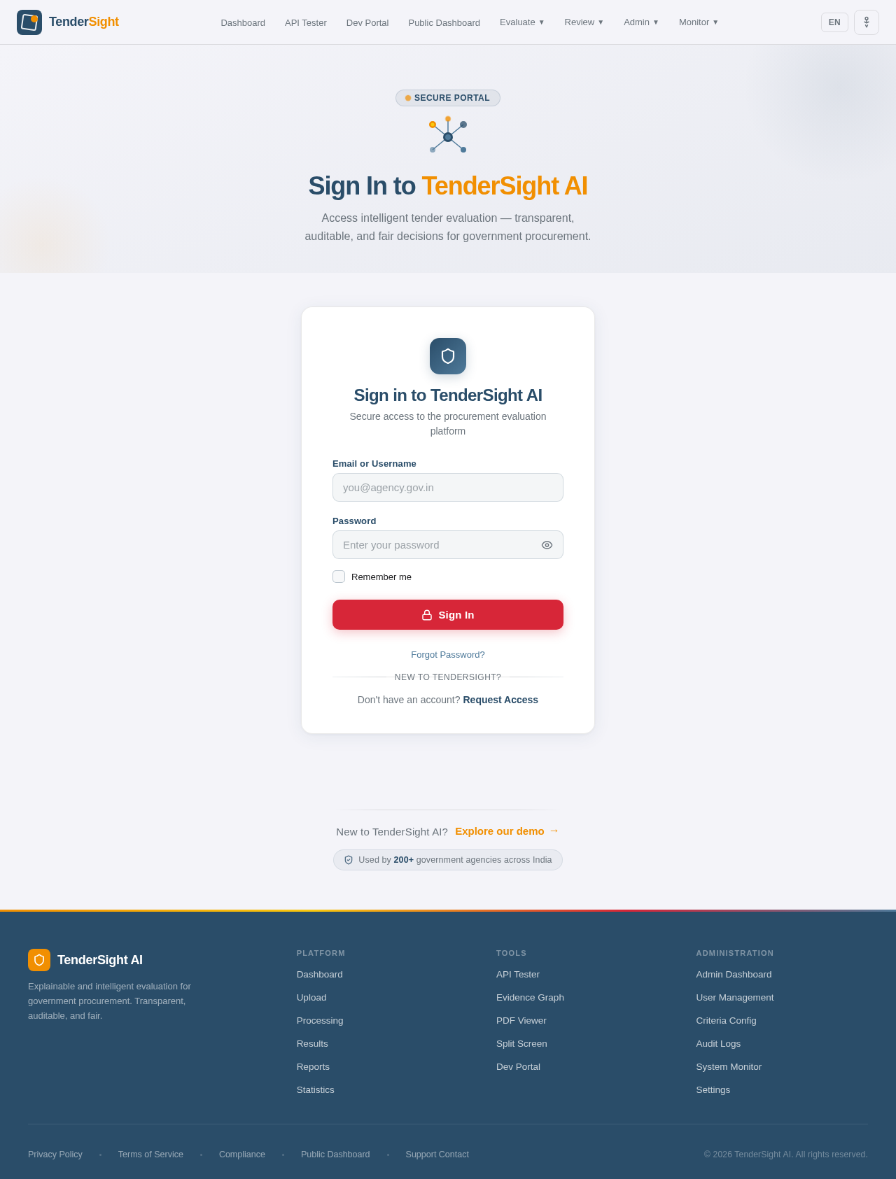 Login design preview