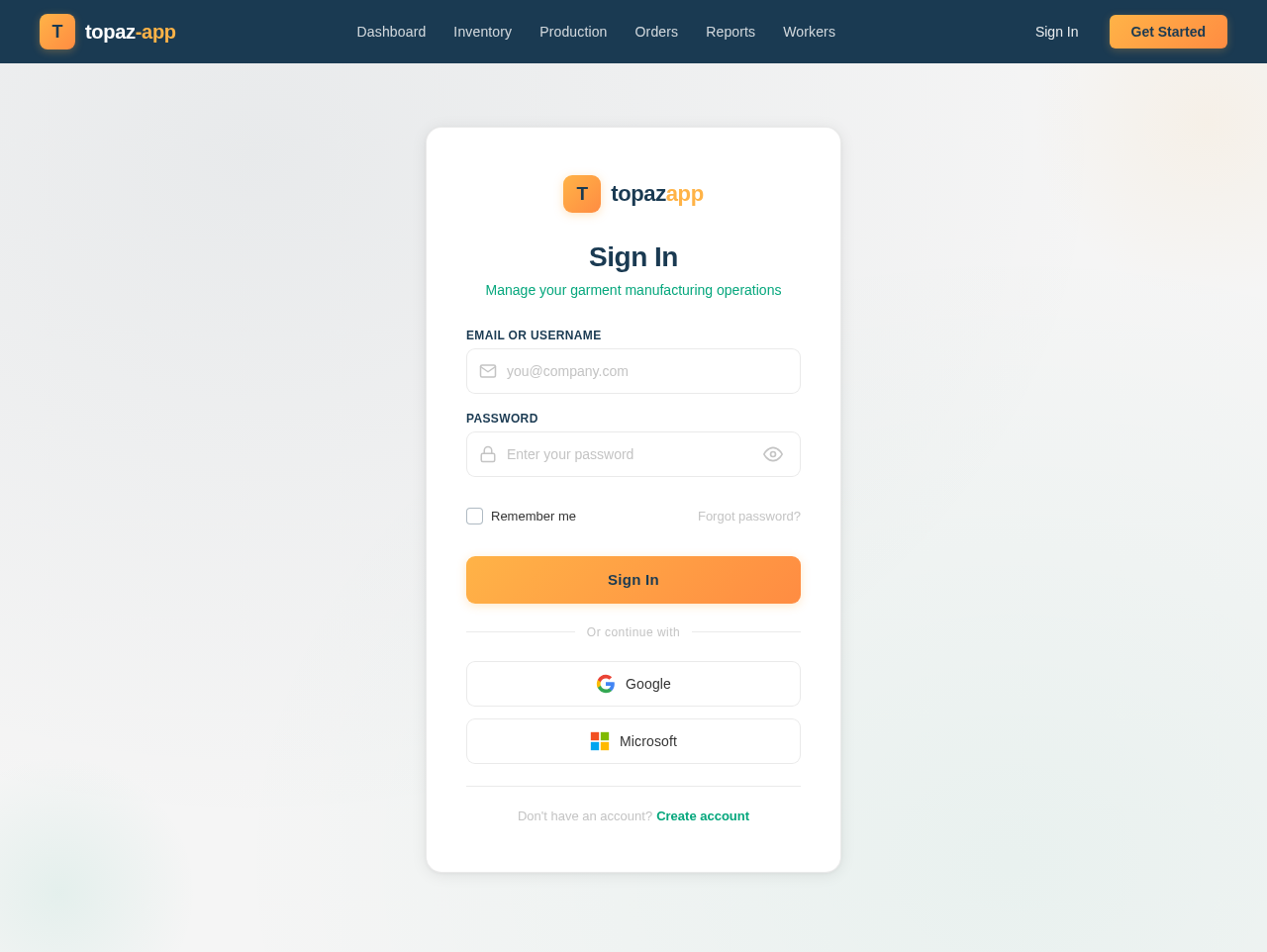 Login design preview